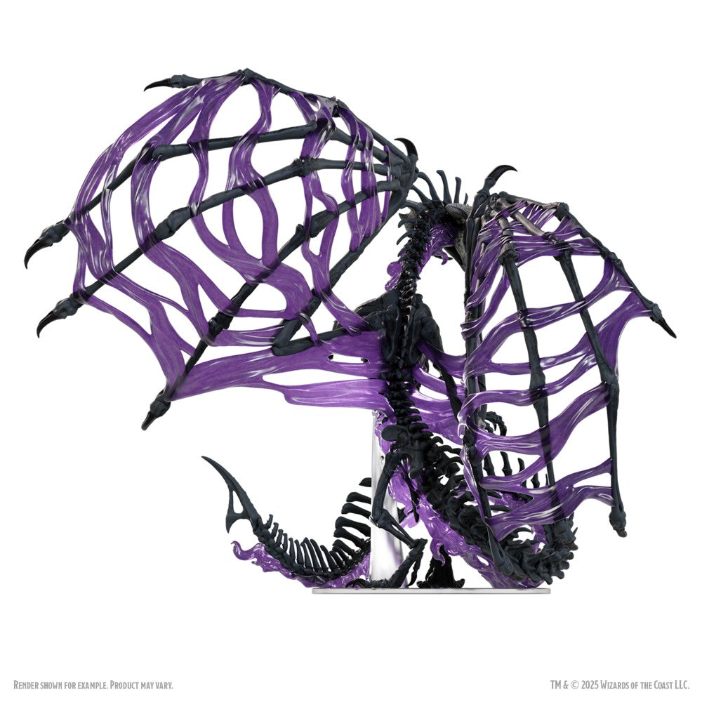 D&D Icons of the Realms: Boxed Miniature - Black Dracolich