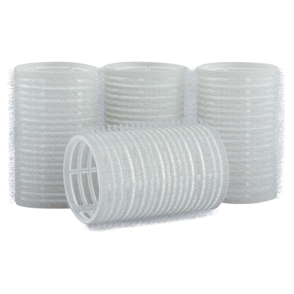 Lady Jayne Extra Large Self-holding Rollers, 4 pack, ideal for long hair, creating effortless waves and volume without pins.