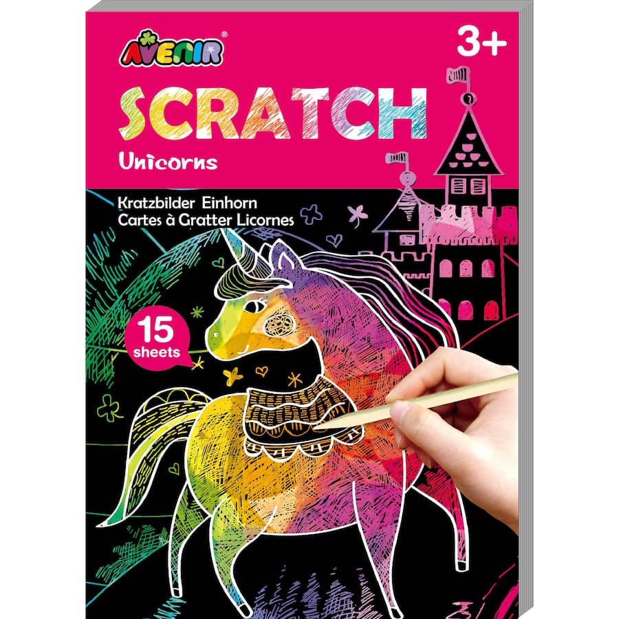 Avenir Scratch Art Mini Book Assortment