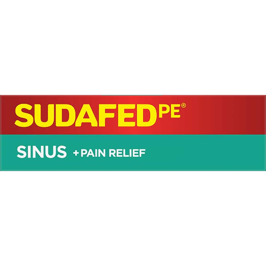 Sudafed Tablets Pe Sinus + Pain Relief 16pack