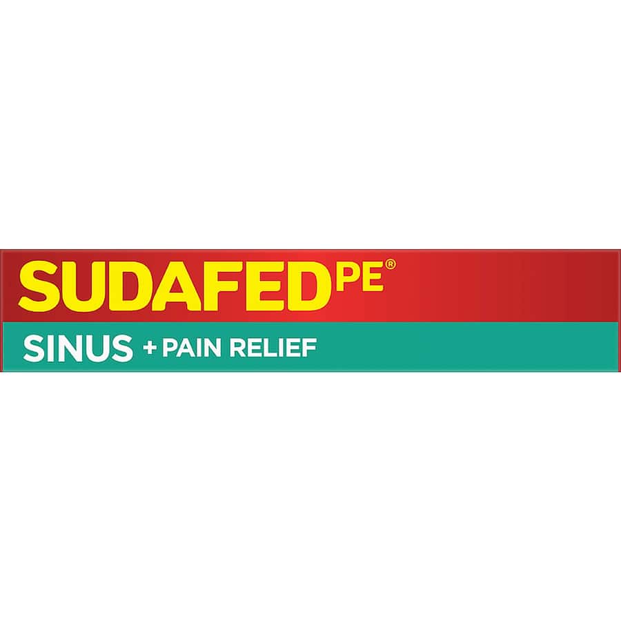 Sudafed Tablets Pe Sinus + Pain Relief 16pack