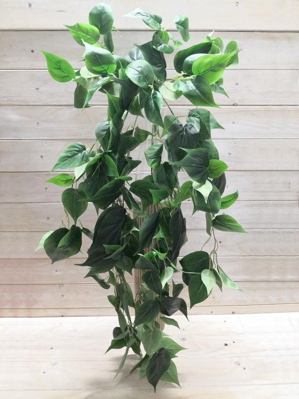 Artificial Hanging Philodendron Bush (Large)
