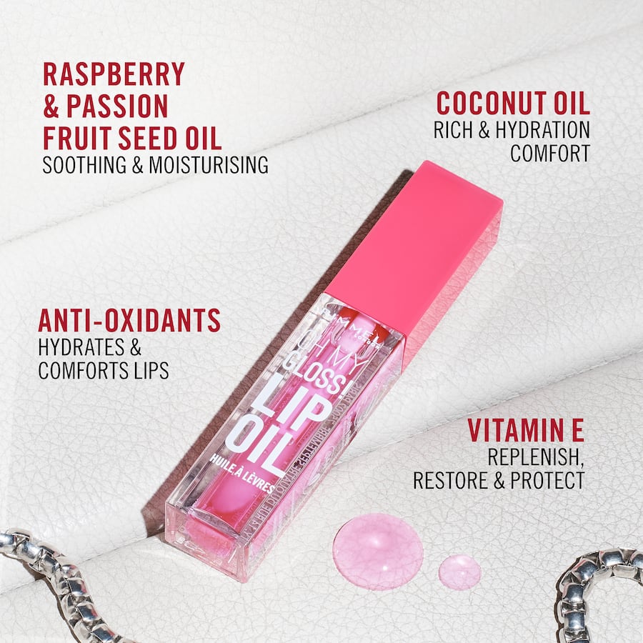 Rimmel Oh My Gloss Lip Oil Clear Cloud 4.5mL