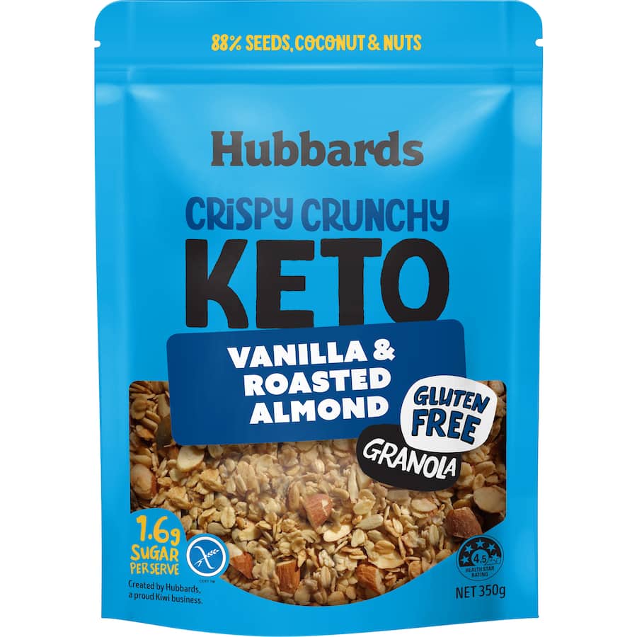 Hubbards Keto Granola Vanilla Almond 350g