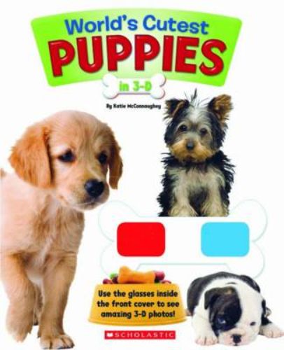 Enchanting 3D illustrations of adorable puppies playing and snuggling in a delightful paperback for dog lovers.