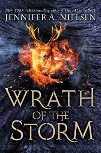 Hardback edition of 'Mark of the Thief: #3 Wrath of the Storm' featuring magic, adventure, and ancient Roman intrigue.