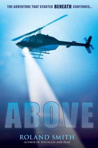 Cover of 'Above', a thrilling middle-grade adventure about friendship and trust amidst danger in New York City.