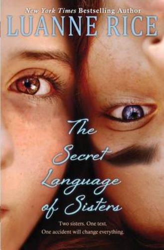 Cover of 'The Secret Language of Sisters' featuring two sisters intertwined, symbolizing love and resilience through adversity.