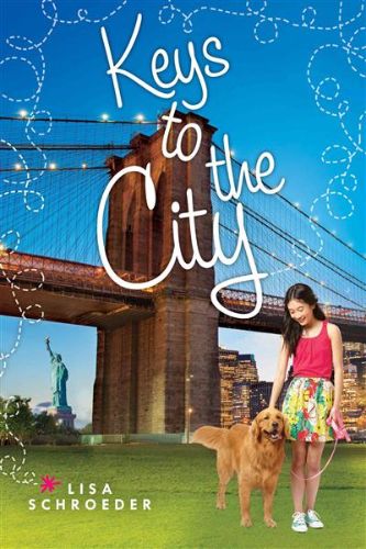 Hardback book 'Keys to the City' featuring Lindy's NYC summer adventure of self-discovery and friendship.