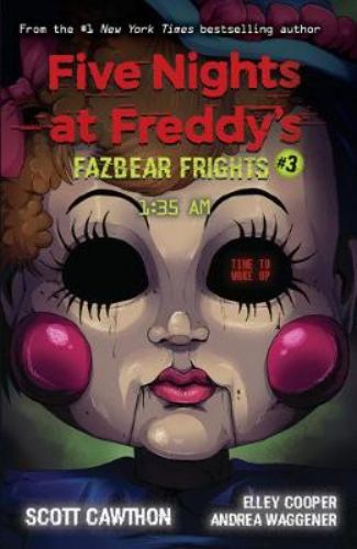 Cover of FAZBEAR FRIGHTS #3 featuring chilling artwork and the title in bold, appealing to FNAF fans.