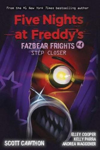 Terrifying novellas collection from Five Nights at Freddy's by Scott Cawthon, featuring eerie illustrations and spine-chilling tales.