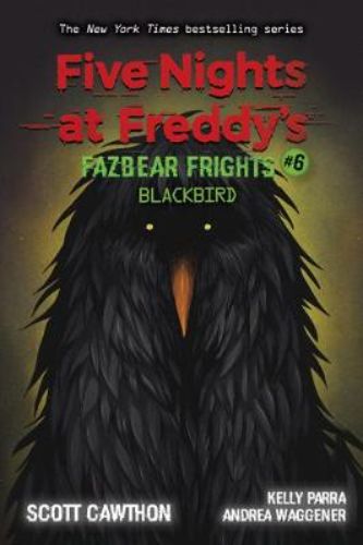 Fazbear Frights Volume 6 paperback, featuring three chilling FNAF stories and vibrant artwork, perfect for horror fans.
