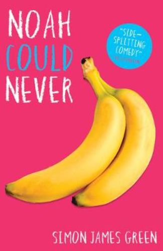 Cover of 'Noah Could Never', featuring vibrant colors and whimsical illustrations, highlighting teenage romance and adventures.