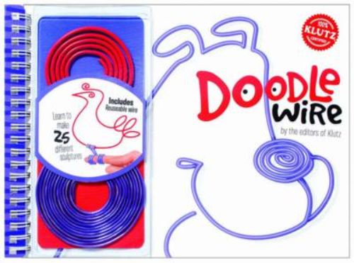 Flexible Doodle Wire set with colorful, bendable shapes for creative 3D art making, ideal for imaginative fun.