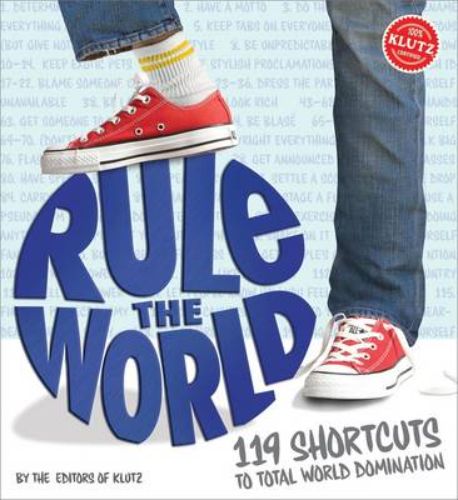 Klutz: How To Rule The World 6-Pack, a fun hardback guide with tips and shortcuts for aspiring world rulers.