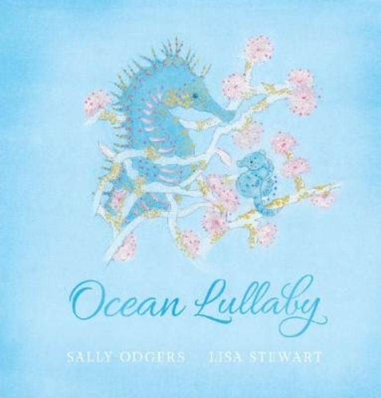 Enchanting hardback picture book 'Ocean Lullaby' with soothing ocean illustrations for peaceful bedtime stories.