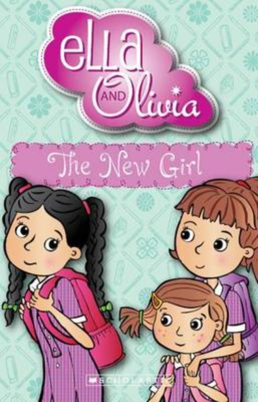 Cover of 'The New Girl' features Ella welcoming a new classmate, highlighting themes of friendship and empathy.