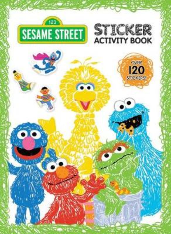 Sesame Street: Sticker Activity Book featuring vibrant stickers and activities with beloved characters for creative learning.