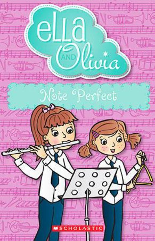 Ella and Olivia face concert jitters in 'Not Perfect', a charming chapter book about friendship and courage for ages 6-9.