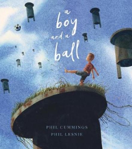 A heartwarming hardback book featuring a boy's emotional journey with his ball, exploring themes of resilience and family in turbulent times.