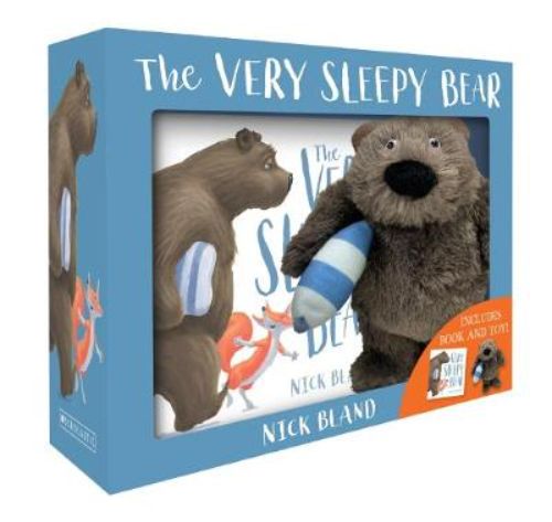 The Very Sleepy Bear Box Set includes a mini book and plush bear for enchanting bedtime stories and cuddly comfort.