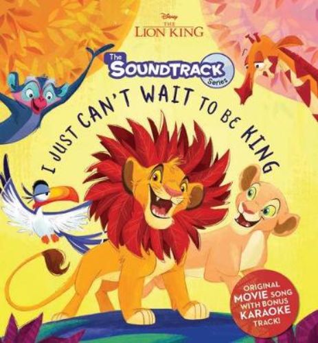 Deluxe Lion King storybook with lyrics, vibrant illustrations, and a CD for sing-alongs and karaoke fun.