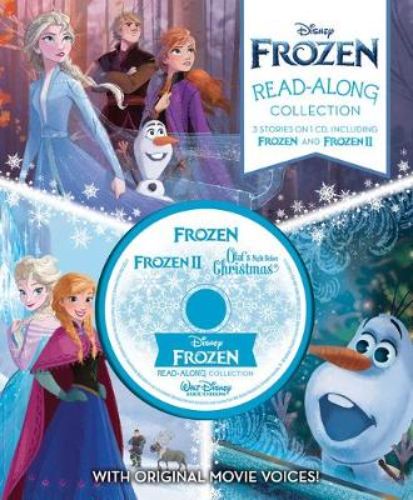 Deluxe Frozen Read-Along Collection with 3 stories and CD, featuring Elsa, Anna, and Olaf for magical storytime.