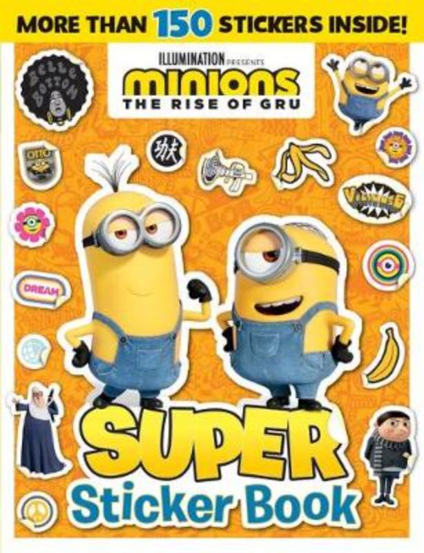 Engaging sticker book for Minions fans with 16 pages and over 150 colorful stickers for creative play.