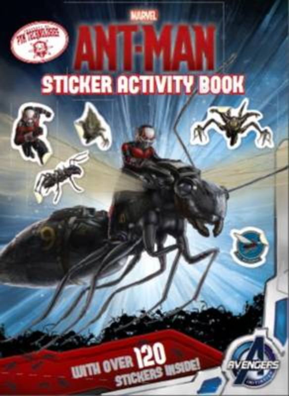 Marvel Ant-Man Sticker Activity Book: 16 pages of fun activities, stickers, and coloring for young superhero fans.