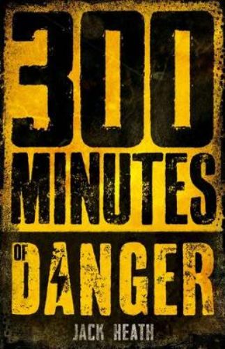 300 Minutes of Danger book cover featuring ten gripping survival stories of brave kids in perilous situations.