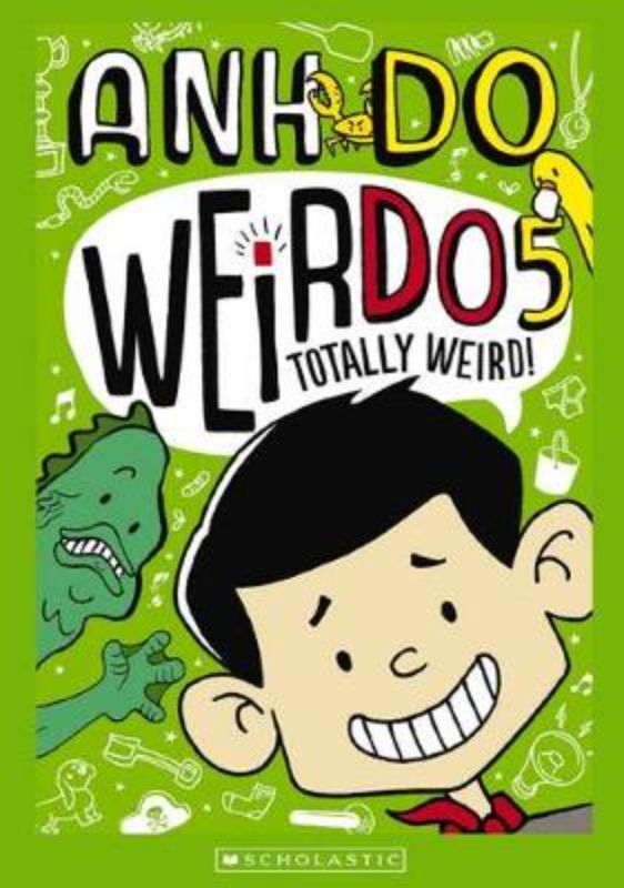 Weir Do's hilarious challenge against Bella and Hans Some in 'Totally Weird! (Weirdo #5)', a fun kids' chapter book.