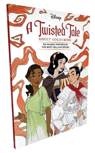 A Twisted Tale: Adult Colouring Book (Disney)