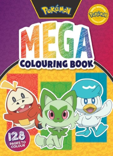 Pokemon: Mega Colouring Book (Featuring Paldea Region)