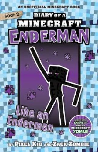 Paperback book 'Like an Enderman' about Elliot's election challenge against popular bully Brittany Blaze in school.