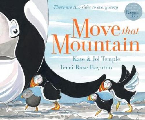 Illustrated hardback children's book 'Move That Mountain' teaches teamwork and resilience through a whale's rescue story.