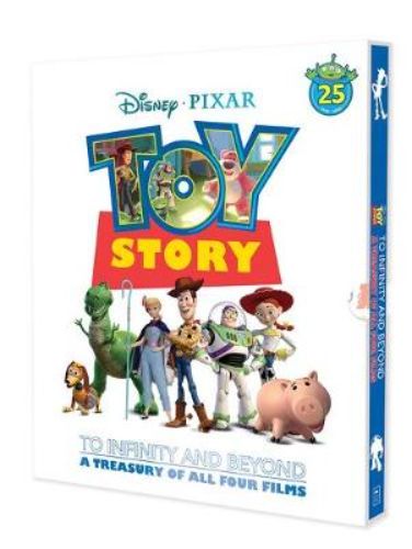 Hardcover treasury featuring all four Toy Story films with vibrant illustrations and storytelling for fans of all ages.