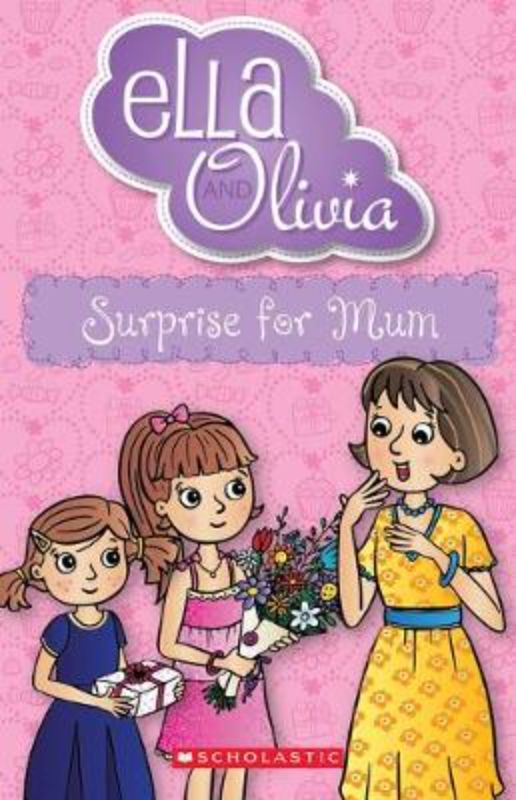 Charming children's book 'Surprise for Mum', featuring Ella and Olivia's heartfelt adventure for family and love.
