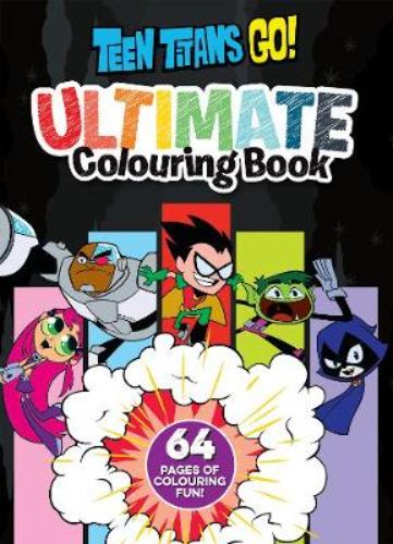 Vibrant *Teen Titans Go!* colouring book with 64 pages for kids to bring their favorite characters to life.