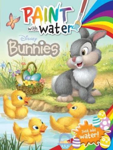 Children paint with water to bring Disney's Thumper and bunny friends to life in this colorful 32-page activity book.