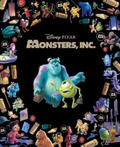 Hardback edition of *Monsters, Inc.*, featuring 72 pages of beautiful illustrations and heartwarming storytelling.