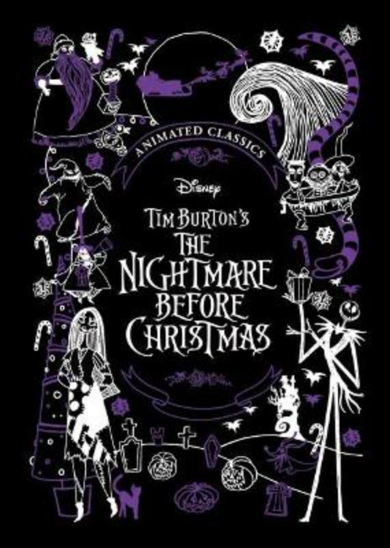 Hardback picture book featuring stunning artwork and narrative from Tim Burton's The Nightmare Before Christmas.
