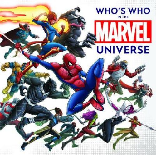 Character storybook featuring 40+ Marvel heroes and villains, with engaging adventure tales and profiles.