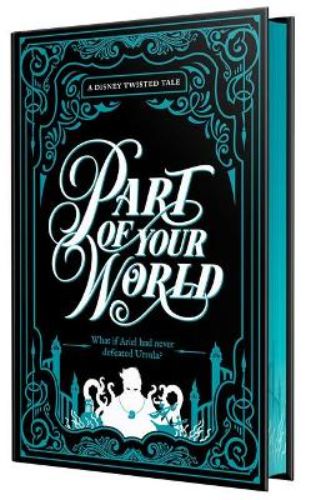 Hardback collector's edition of 'Part of Your World' featuring Ariel's new adventure as voiceless queen of Atlantica.