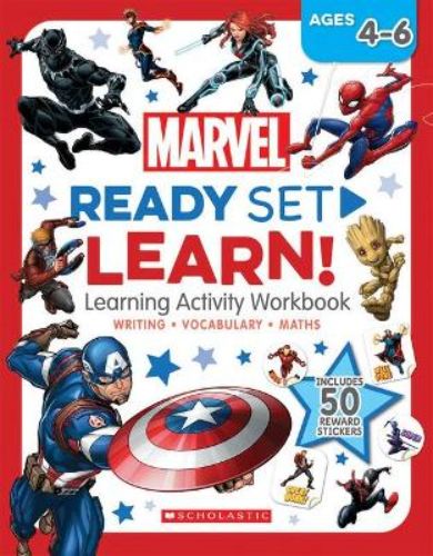 Marvel: Ready Set Learn! Learning Activity Workbook