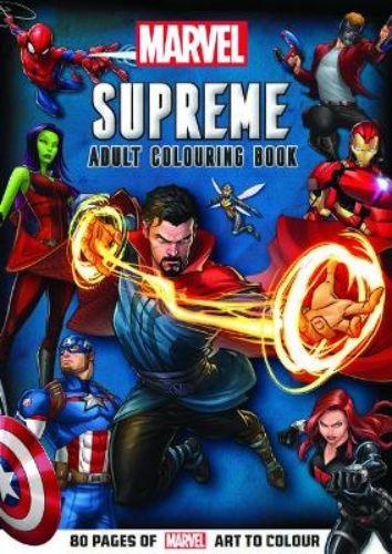 Marvel: Supreme Adult Colouring Book