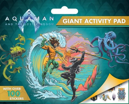 Aquaman and the Lost Kingdom: Giant Activity Pad (DC Comics)