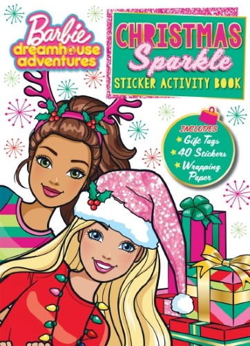 Barbie Dreamhouse Adventures: Christmas Sparkle Sticker Activity Book (Mattel)