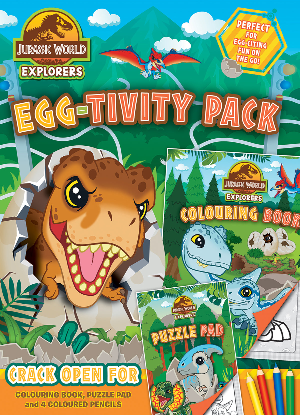 Jurassic World Explorers: Egg-Tivity Pack - Universal