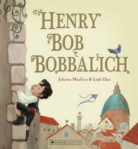 Paperback book 'Henry Bob Bobbalich' featuring vibrant illustrations, celebrating adventure and resilience for young readers.