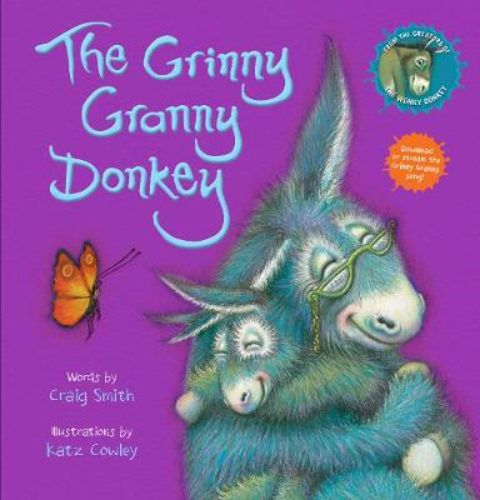 The Grinny Granny Donkey: A vibrant picture book with heartwarming stories and illustrations celebrating laughter and kindness.